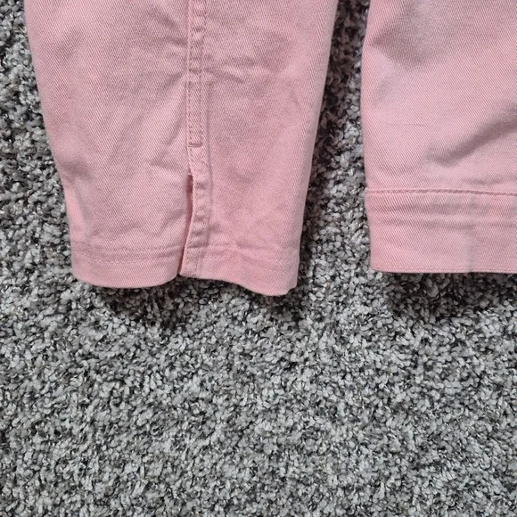 Ethyl Premium Denim Rhinestone Pink Western Jacket Country Cowgirl Womens Large - Picture 5 of 13